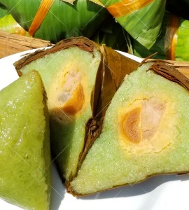 Bánh ú lá ngót Bánh ú lá ngót